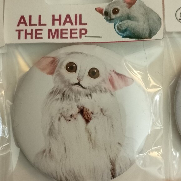 8 BIG BUTTONS! The 15th DOCTOR WHO, 2 1/4" / 58mm BUTTONS, Ncuti Gatwa, The MEEP - Picture 2 of 10